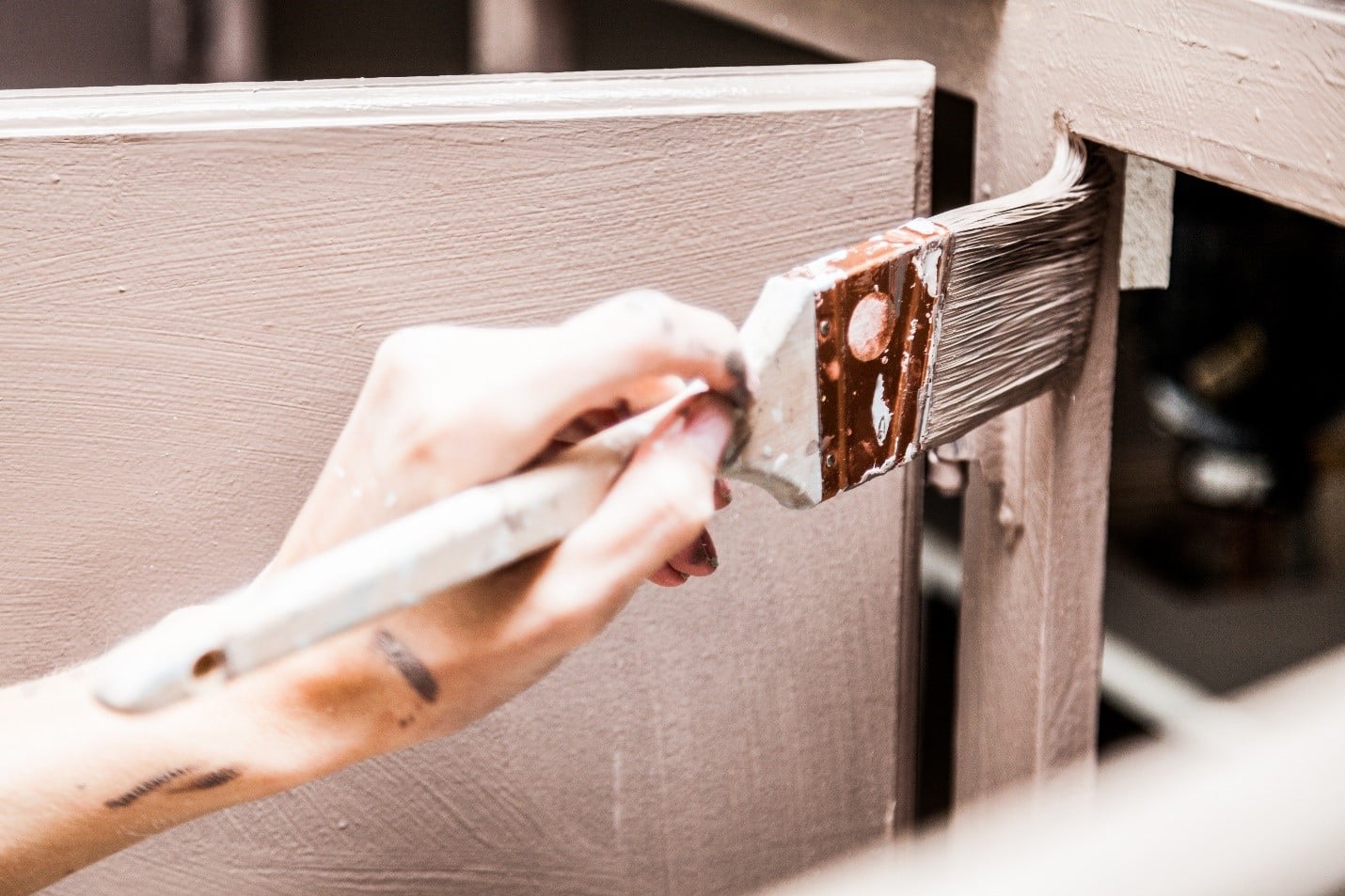 cabinet painting