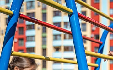 Metal playground equipment painting in Tempe, AZ