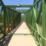 Commercial painting services on a metal structure