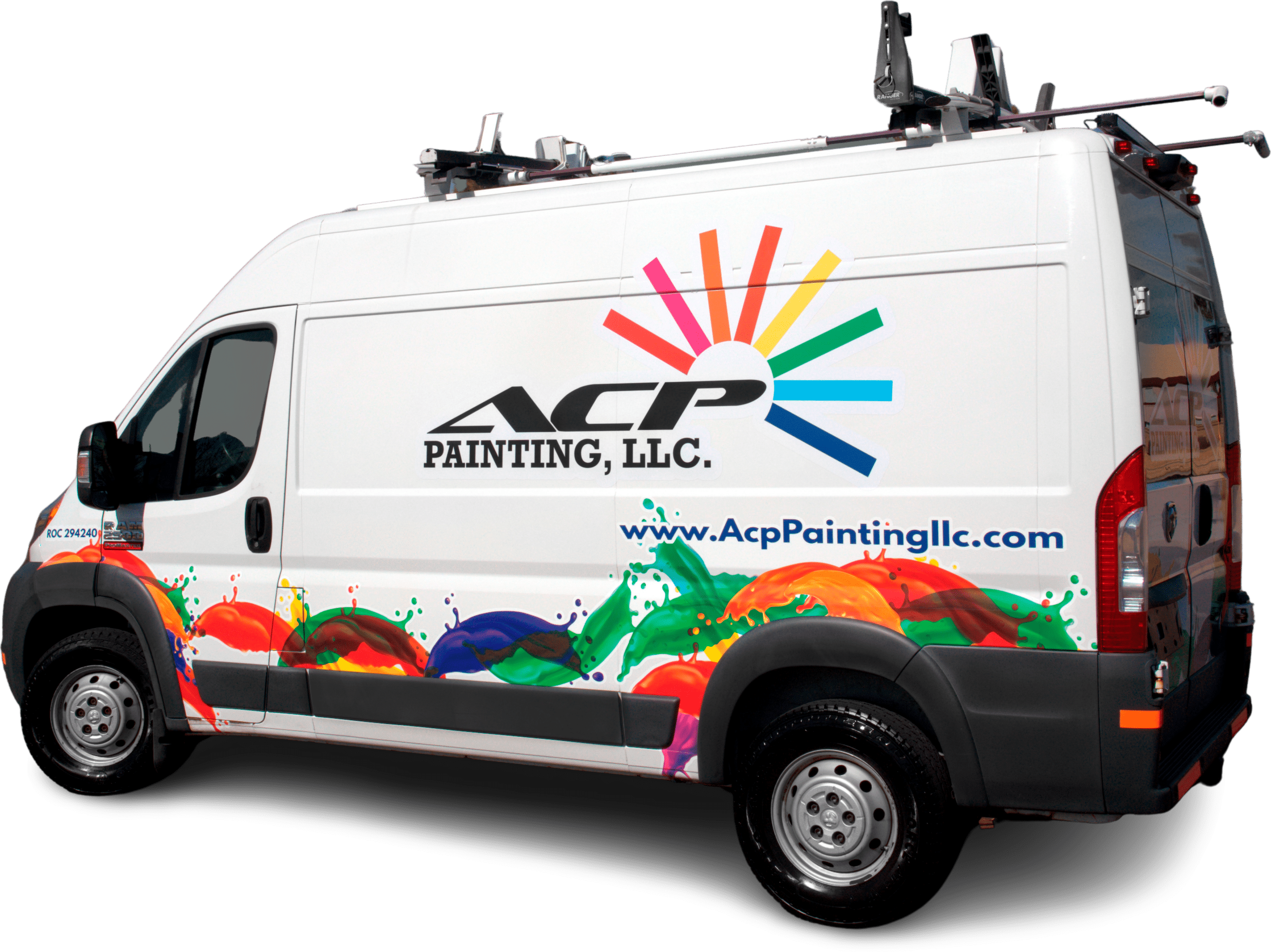 ACP Painting van