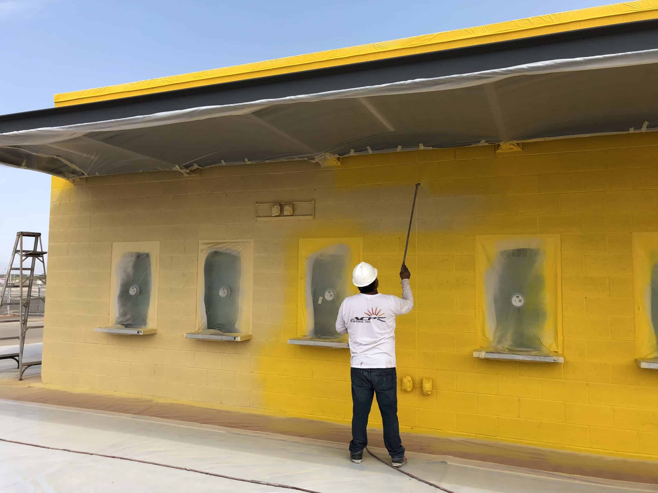 Commercial painting project by ACP Painting